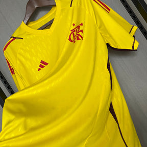 CAMISA FLAMENGO GOLEIRO AMARELO 24/25