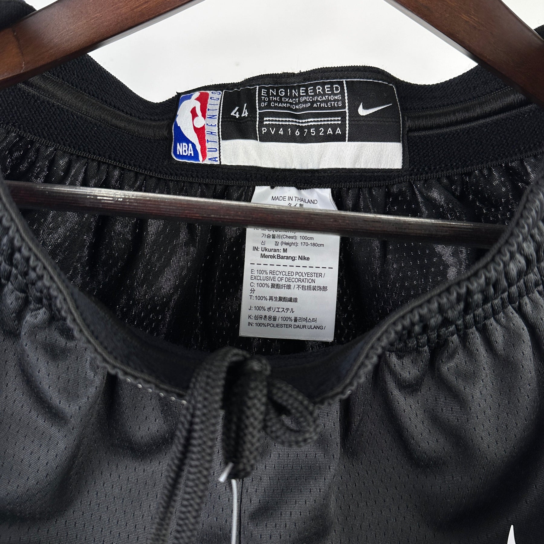 NBA SHORT SACRAMENTO KINGS BLACK 23/24