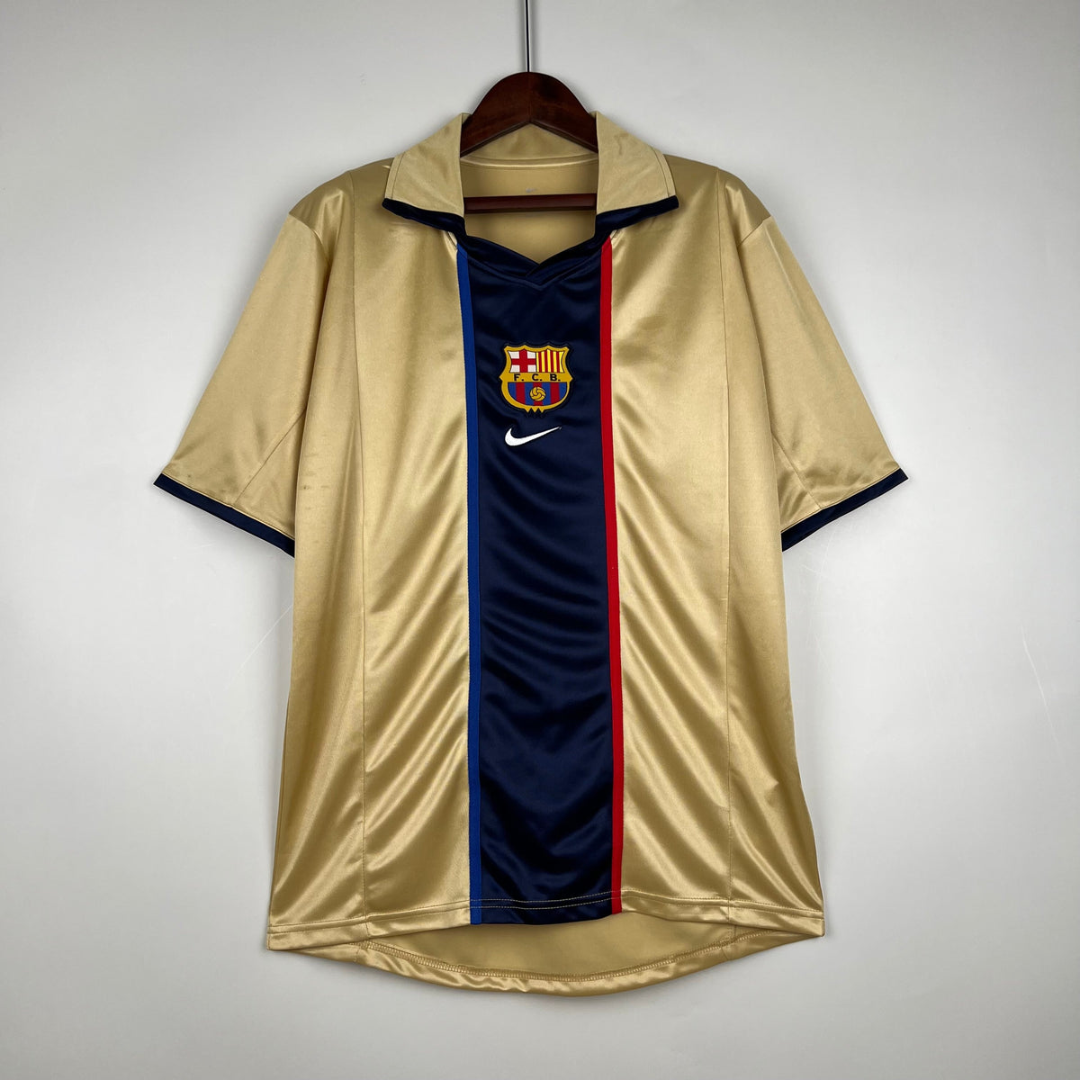 CAMISA RETRÔ BARCELONA AWAY 2002/03