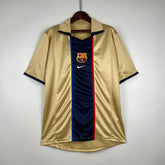 CAMISA RETRÔ BARCELONA AWAY 2002/03