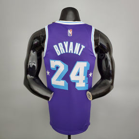 NBA 75TH LOS ANGELES LAKERS PURPLE & BLUE NBA JERSEY