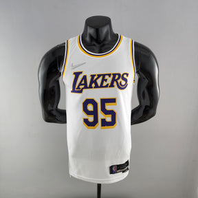 NBA 75TH LOS ANGELES LAKERS WHITE NBA JERSEY