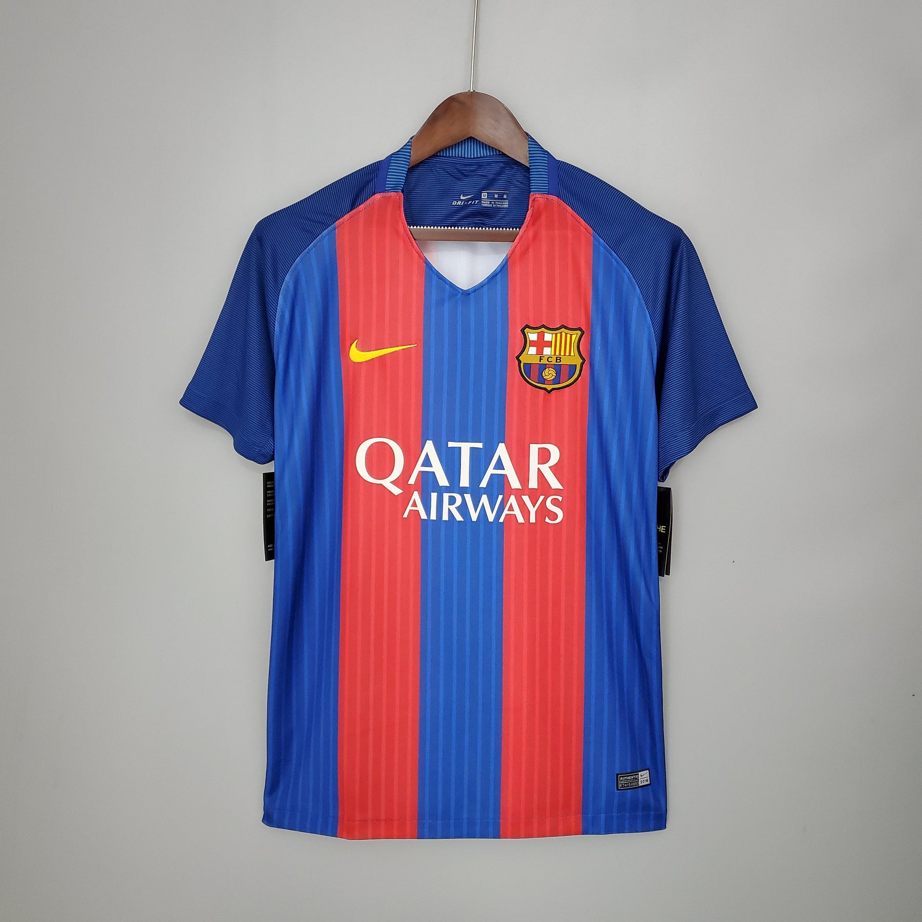 CAMISA RETRÔ BARCELONA HOME 2016/17