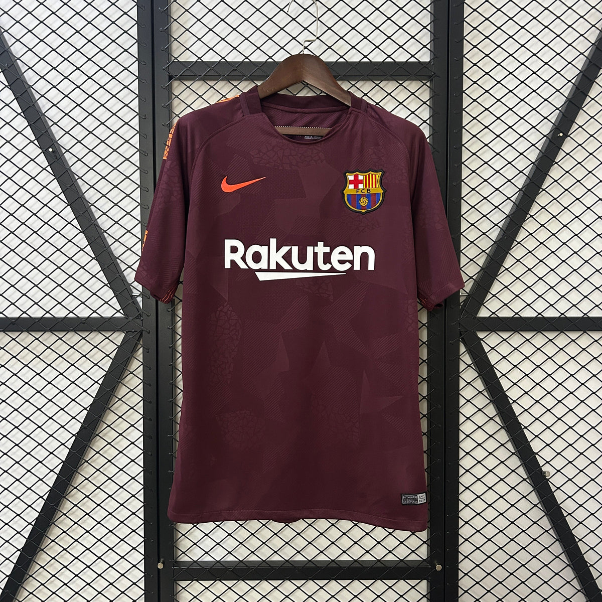 CAMISA RETRÔ BARCELONA THIRD 17/18