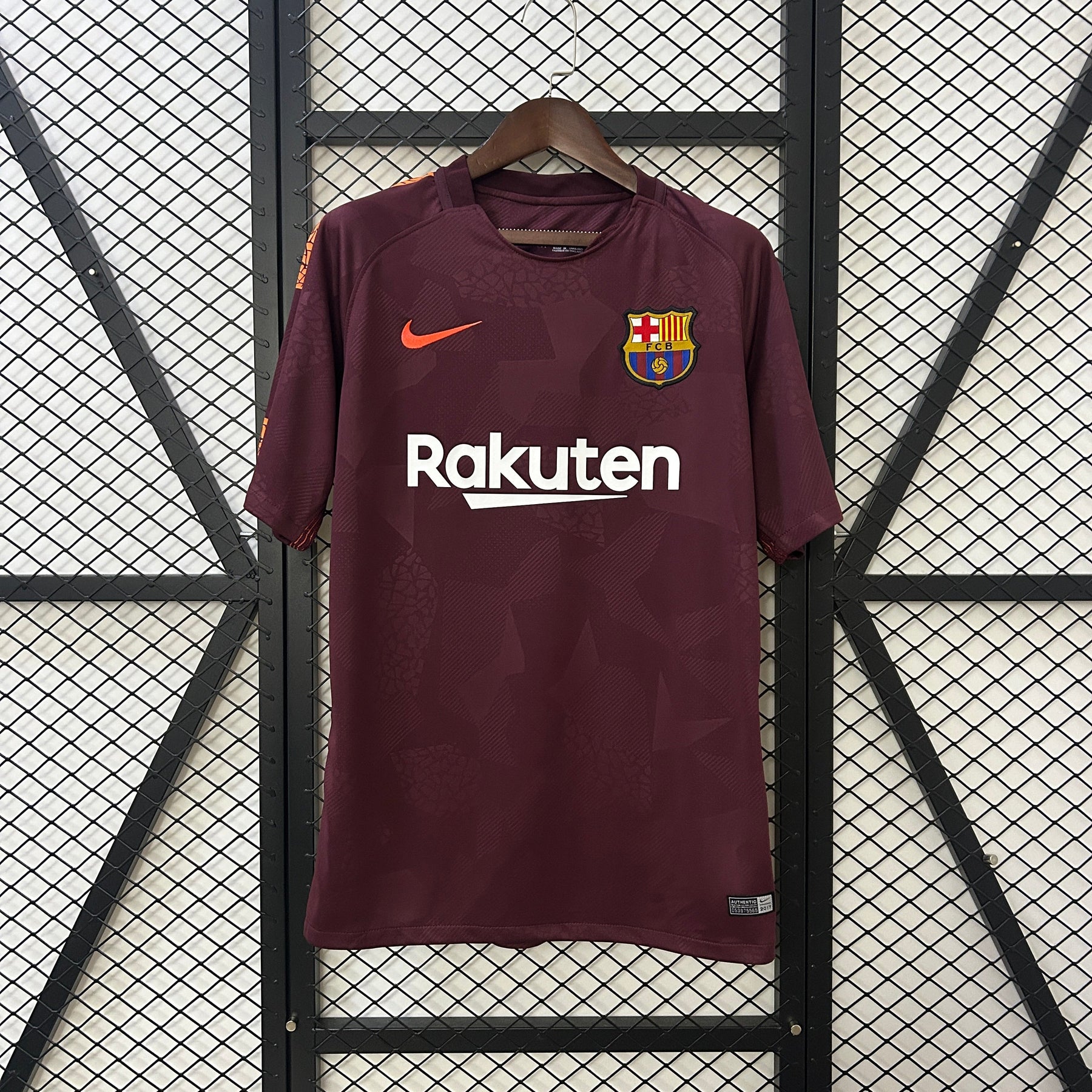 CAMISA RETRÔ BARCELONA THIRD 17/18