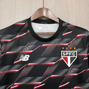 CAMISA SÃO PAULO TREINO BLACK 24/25