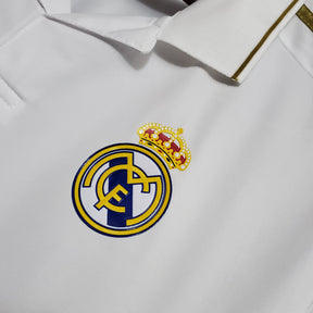 CAMISA REAL MADRID MANGA LONGA RETRÔ HOME 11/12