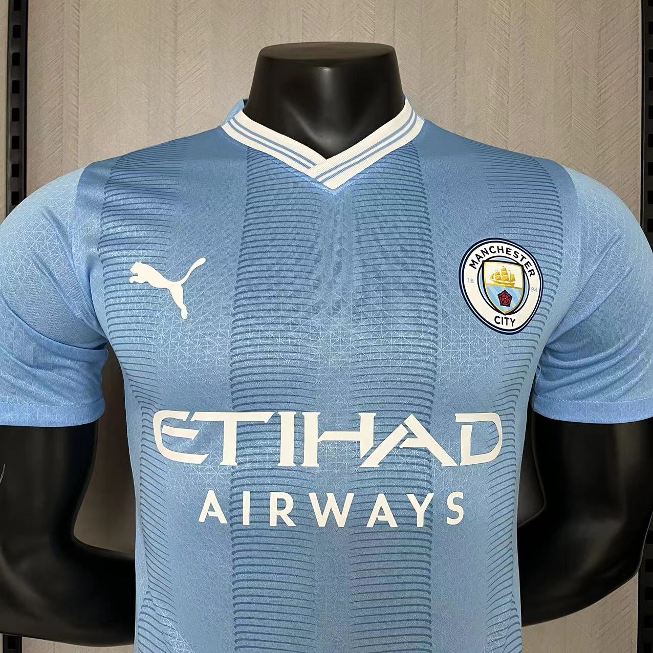 CAMISA MANCHESTER CITY VERSÃO JOGADOR HOME 23/24