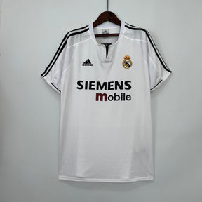 CAMISA RETRÔ REAL MADRID HOME 03/04