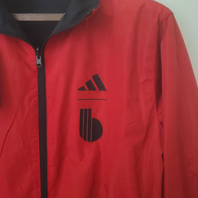 CORTA-VENTO BÉLGICA BLACK & RED DOIS EM UM 22/23