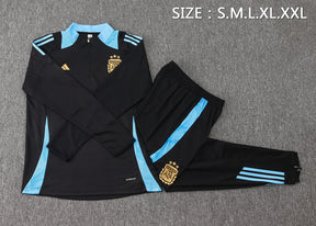 CONJUNTO DE TREINO ARGENTINA BLACK 24/25