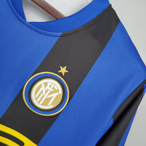 CAMISA RETRÔ INTER DE MILÃO HOME 08/09