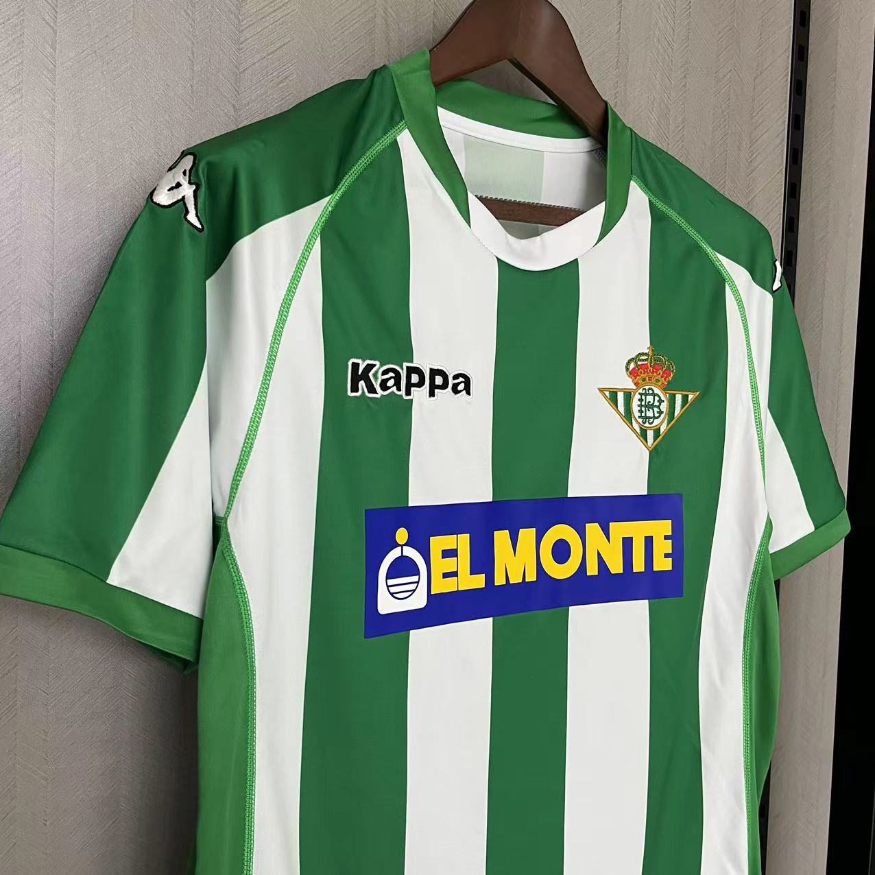 CAMISA RETRÔ REAL BÉTIS HOME 01/02