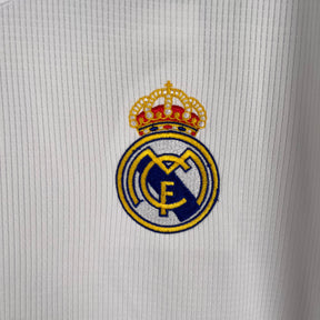 CAMISA REAL MADRID MANGA LONGA RETRÔ HOME 18/19