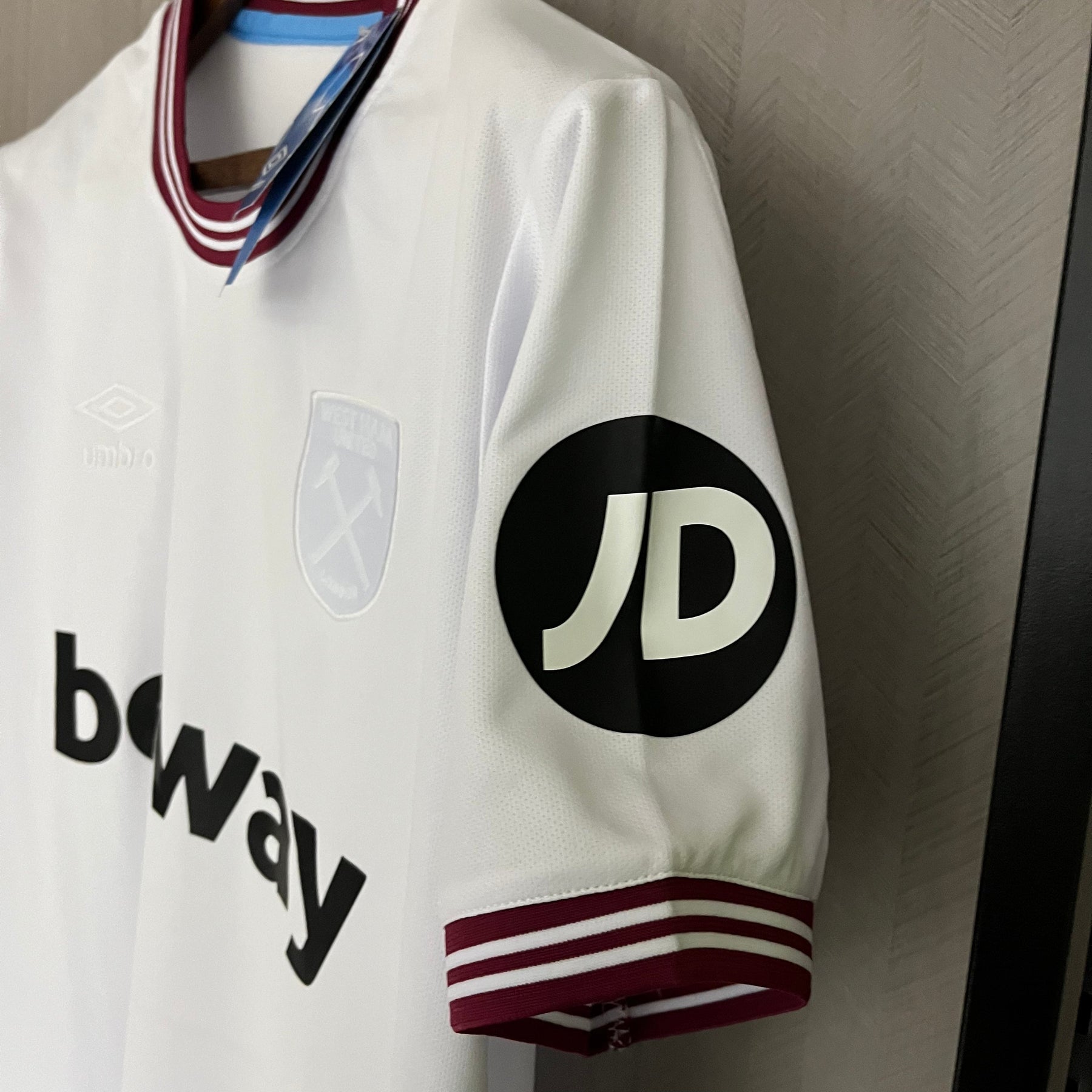 CAMISA WEST HAM WHITE 23/24