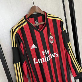 CAMISA RETRÔ MILAN HOME MANGA LONGA 13/14