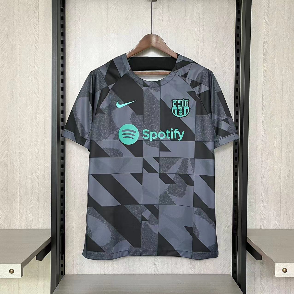 CAMISA BARCELONA TREINO BLACK 23/24