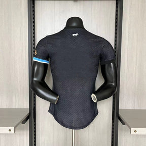 CAMISA LIONEL MESSI ARGENTINA BLACK VERSÃO JOGADOR 23/24