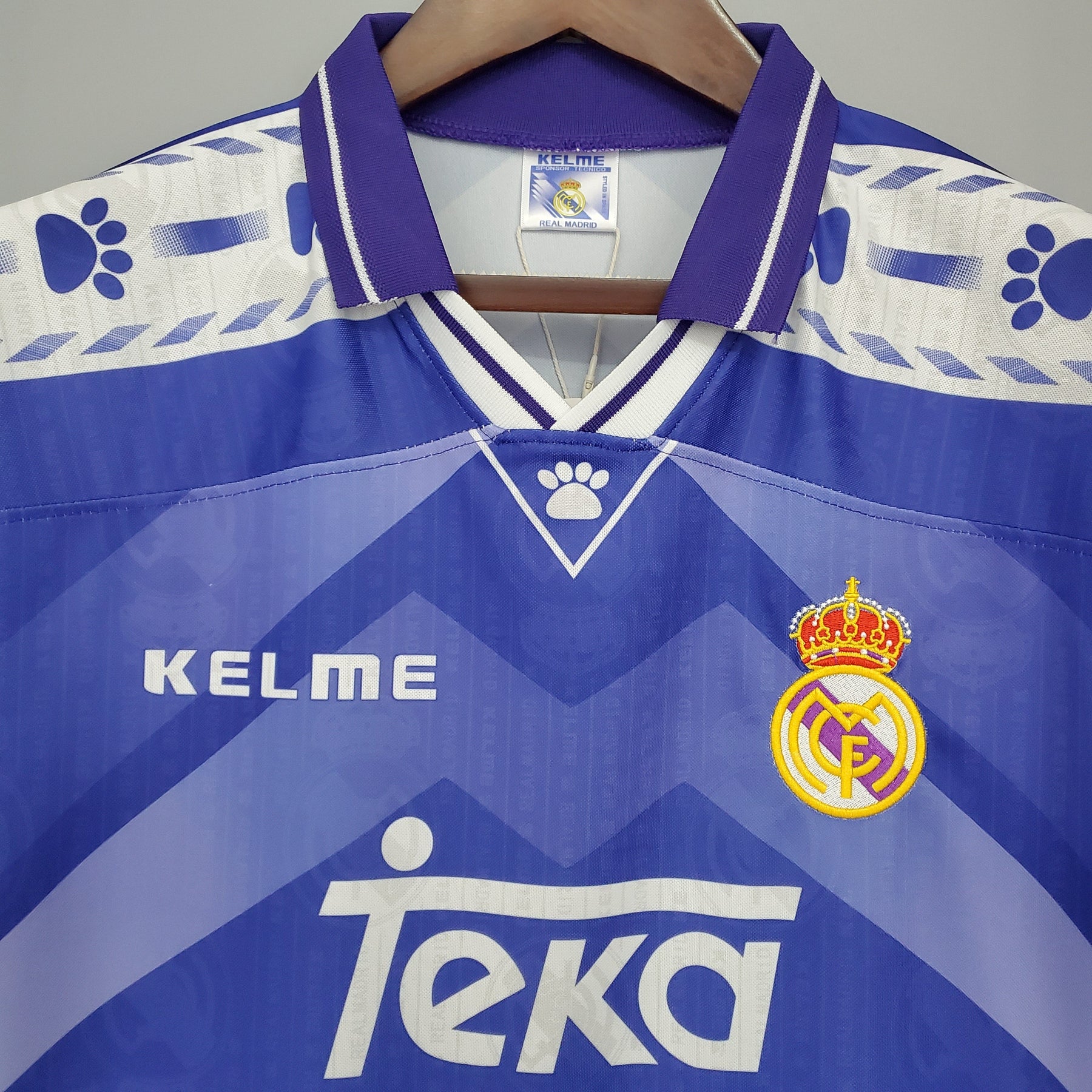 CAMISA REAL MADRID RETRÔ AWAY 96/97
