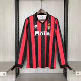 CAMISA RETRÔ MILAN HOME MANGA LONGA 93/94