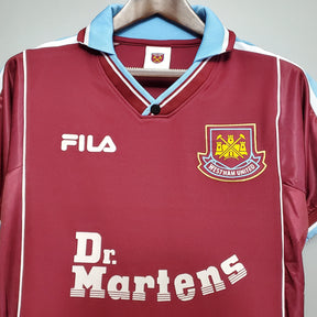 CAMISA WEST HAM RETRÔ HOME 99/01