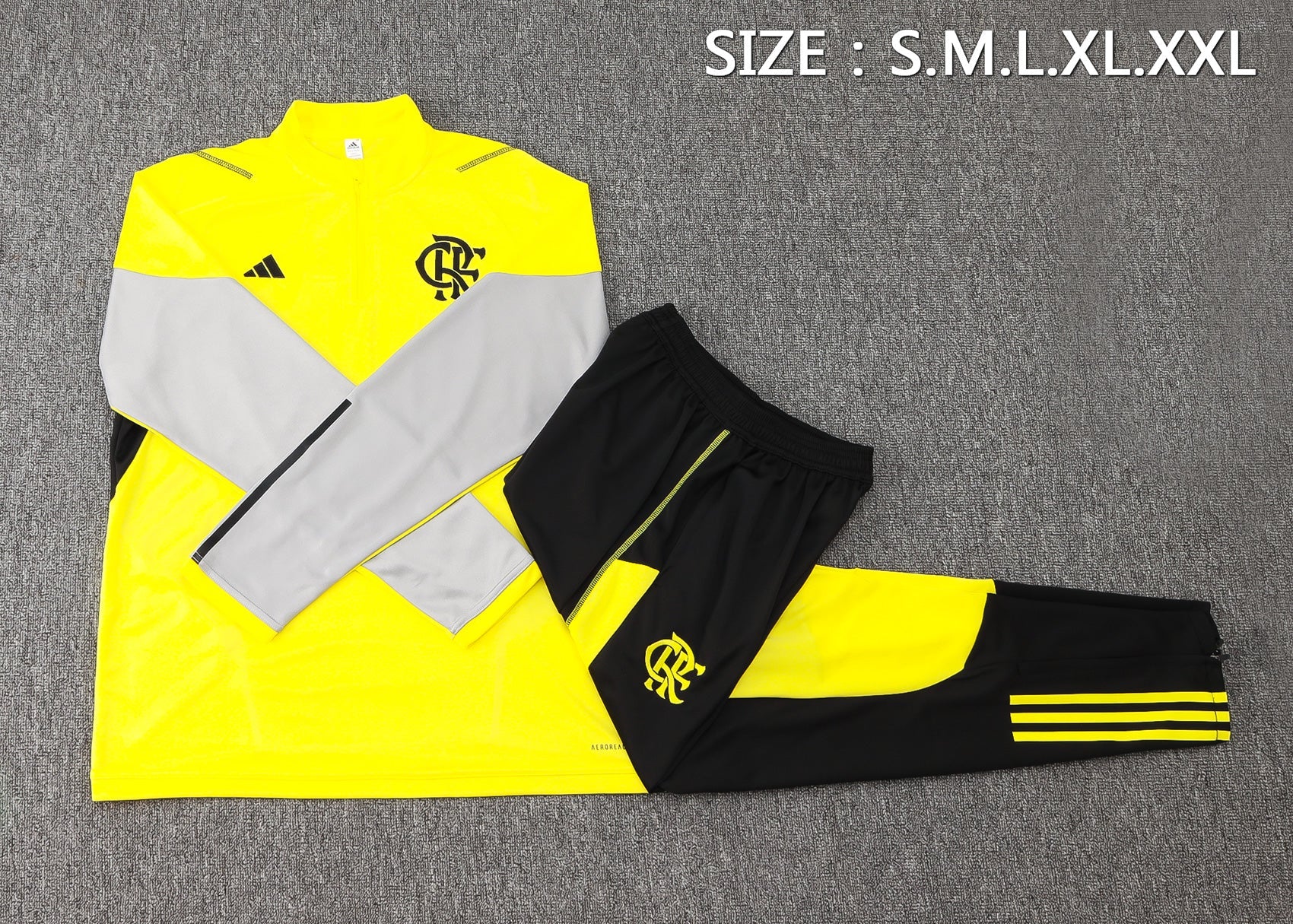 CONJUNTO DE TREINO FLAMENGO YELLOW 24/25