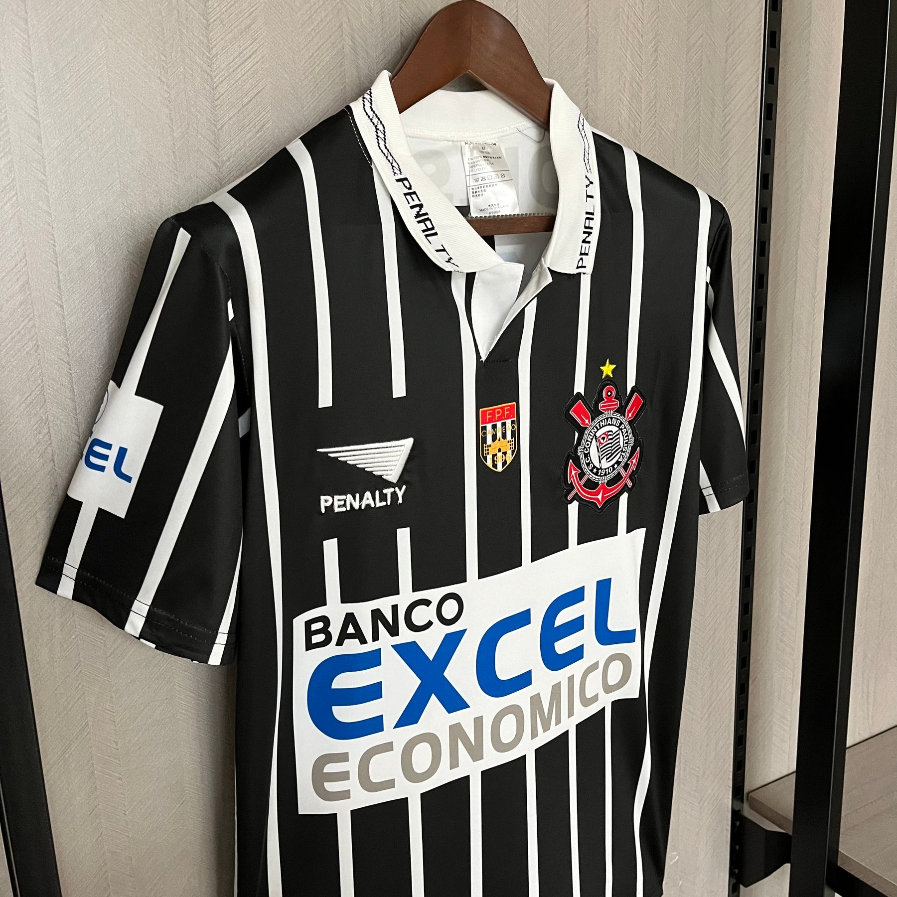 CAMISA CORINTHIANS RETRÔ AWAY 1998