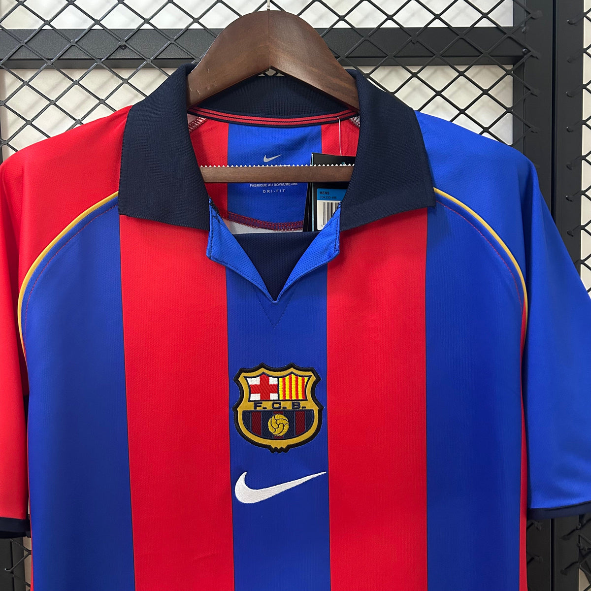 CAMISA RETRÔ BARCELONA HOME 01/02