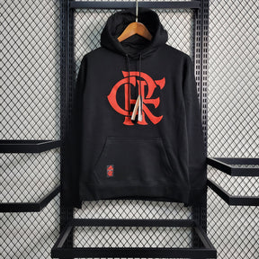 MOLETOM FLAMENGO BLACK 23/24