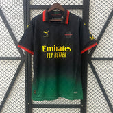 CAMISA MILAN CO-BRANDED EDITION BLACK 25/26