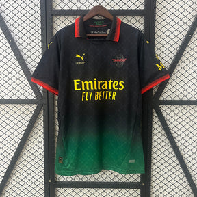 CAMISA MILAN CO-BRANDED EDITION BLACK 25/26