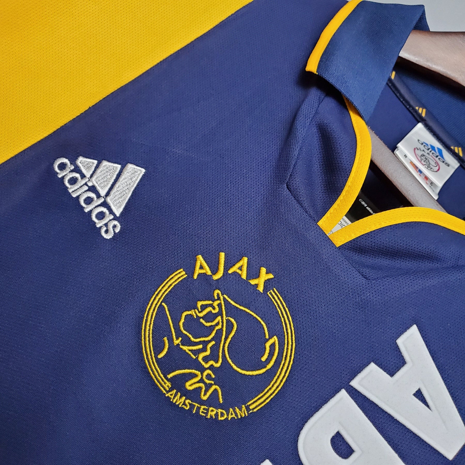 CAMISA RETRÔ AJAX AWAY 00/01