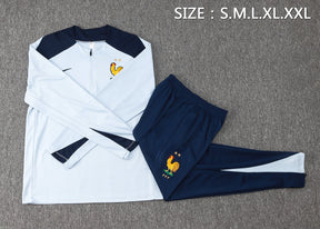 CONJUNTO DE TREINO FRANÇA LIGHT BLUE 24/25