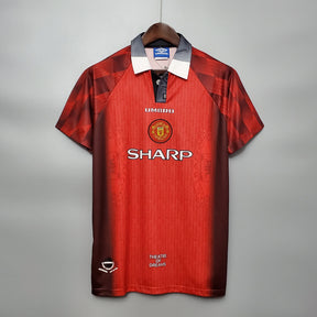 CAMISA RETRÔ MANCHESTER UNITED HOME 1996