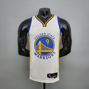 NBA 75TH GOLDEN STATE WARRIORS WHITE NBA JERSEY