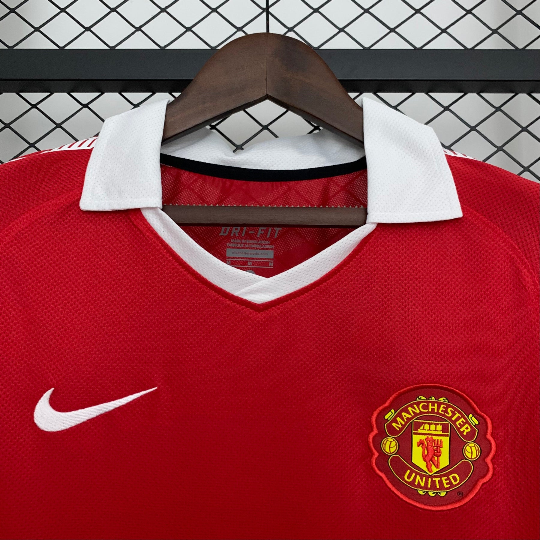 CAMISA RETRÔ MANCHESTER UNITED HOME 10/11