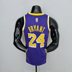 NBA 75TH LOS ANGELES LAKERS PURPLE NBA JERSEY