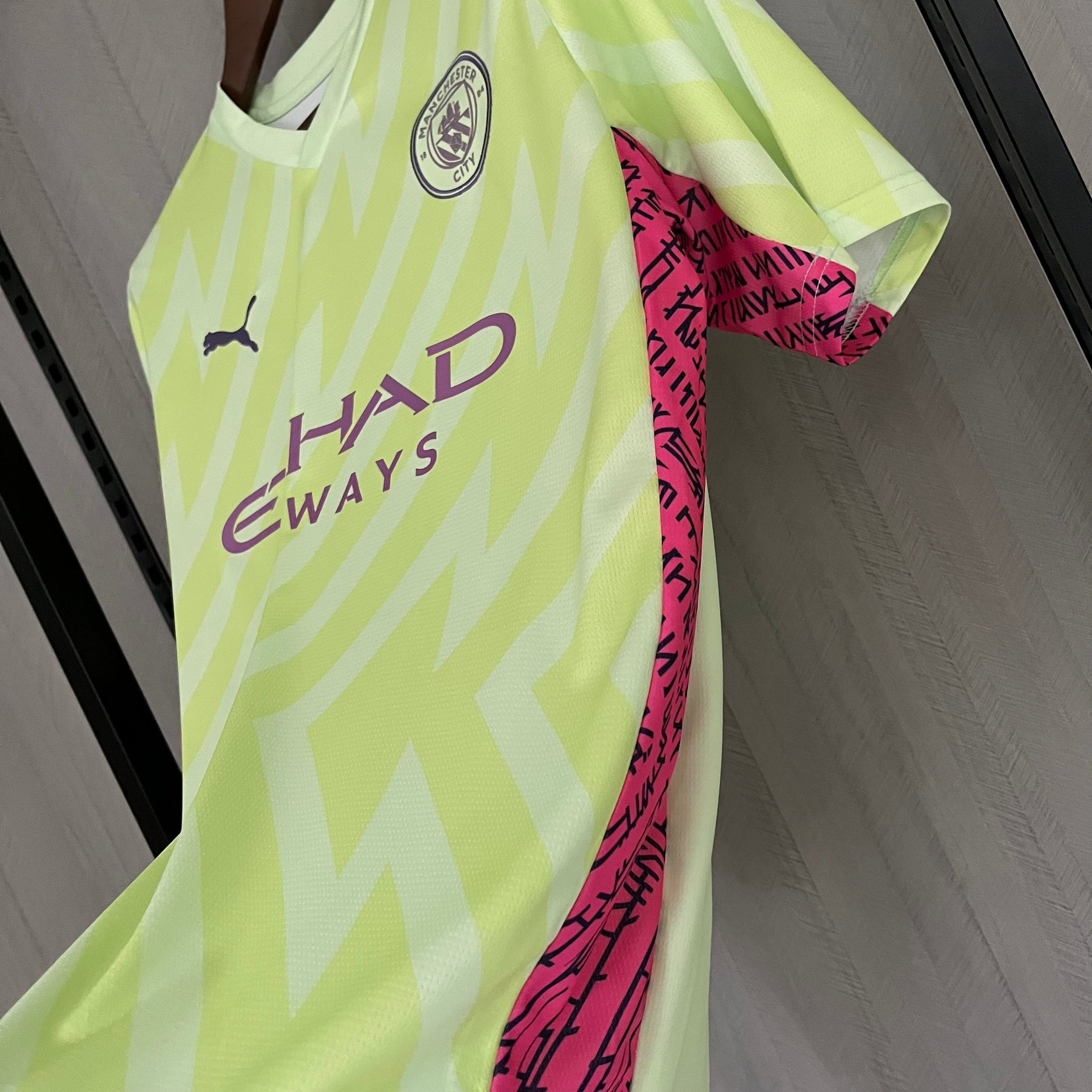 CAMISA MANCHESTER CITY GOLEIRO AMARELO 23/24