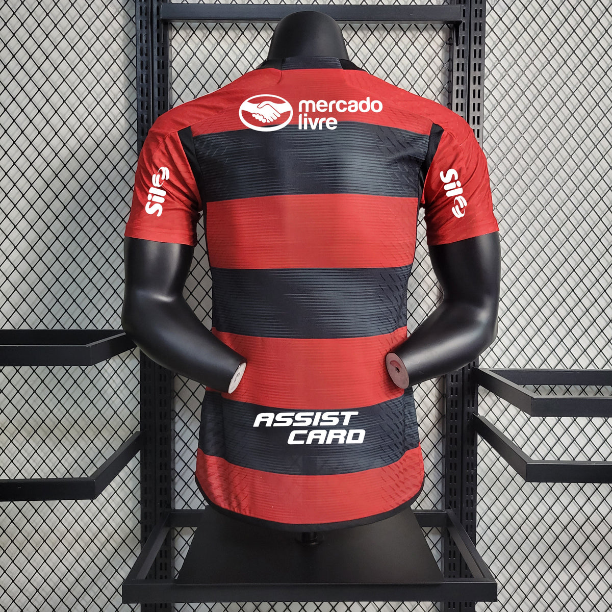 CAMISA FLAMENGO VERSÃO JOGADOR HOME + PATROCÍNIOS 23/24