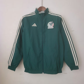 CORTA-VENTO MÉXICO GREEN & WHITE DOIS EM UM 22/23