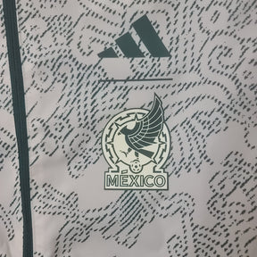 CORTA-VENTO MÉXICO GREEN & WHITE DOIS EM UM 22/23