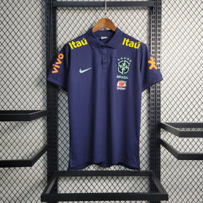 CAMISA BRASIL POLO AZUL ESCURO 22/23