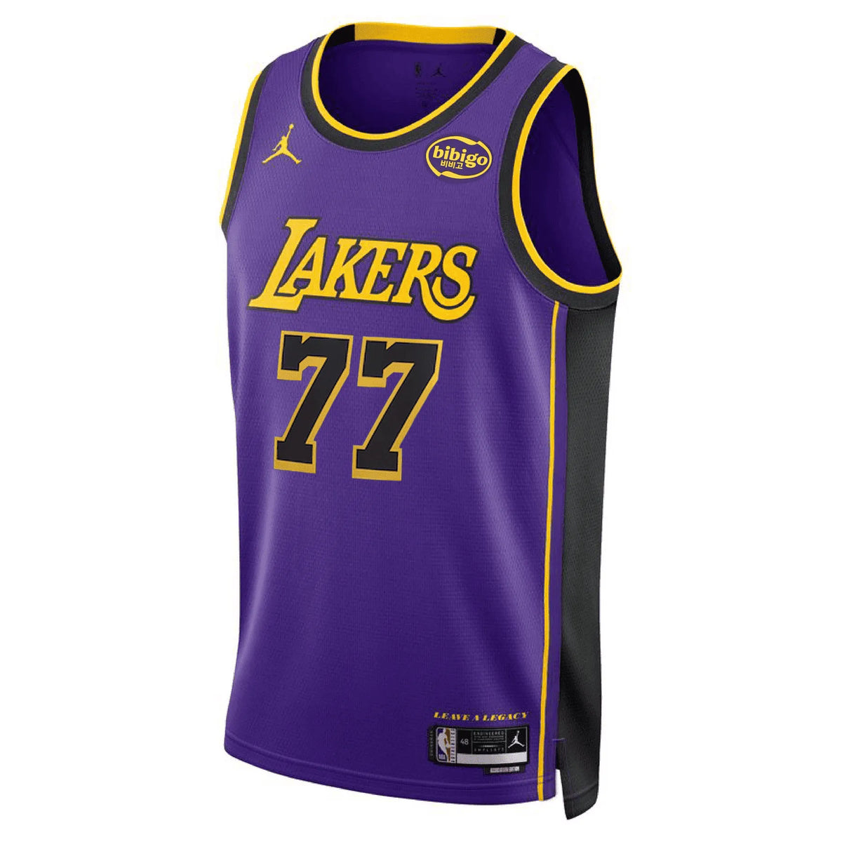 NBA JERSEY LAKERS PURPLE BORDADO 24/25