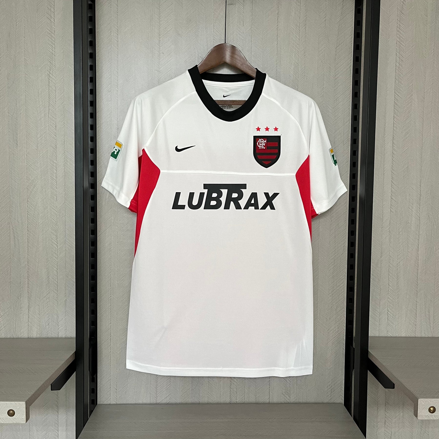 CAMISA FLAMENGO RETRÔ AWAY 2001/02