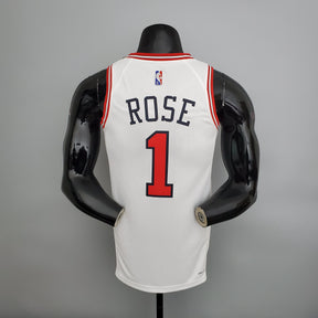 NBA 75TH CHICAGO BULLS WHITE NBA JERSEY