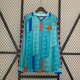 CAMISA RETRÔ BARCELONA AWAY MANGA LONGA 96/97