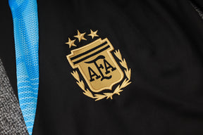 CONJUNTO DE TREINO ARGENTINA BLACK 24/25