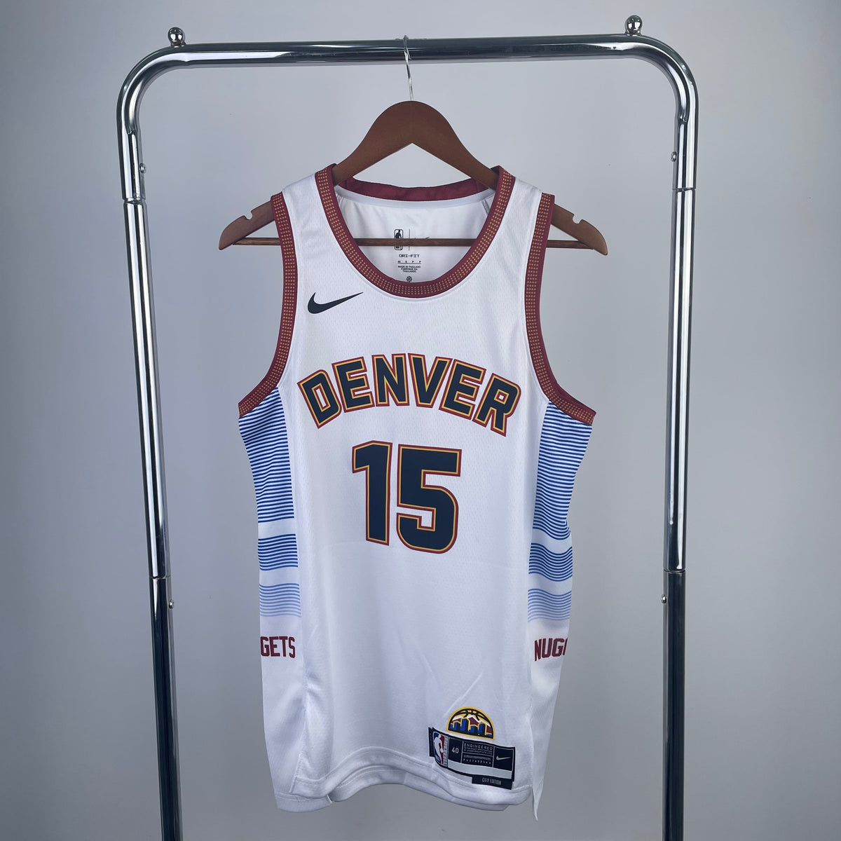 NBA DENVER NUGGETS WHITE 22/23