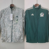 CORTA-VENTO MÉXICO GREEN & WHITE DOIS EM UM 22/23