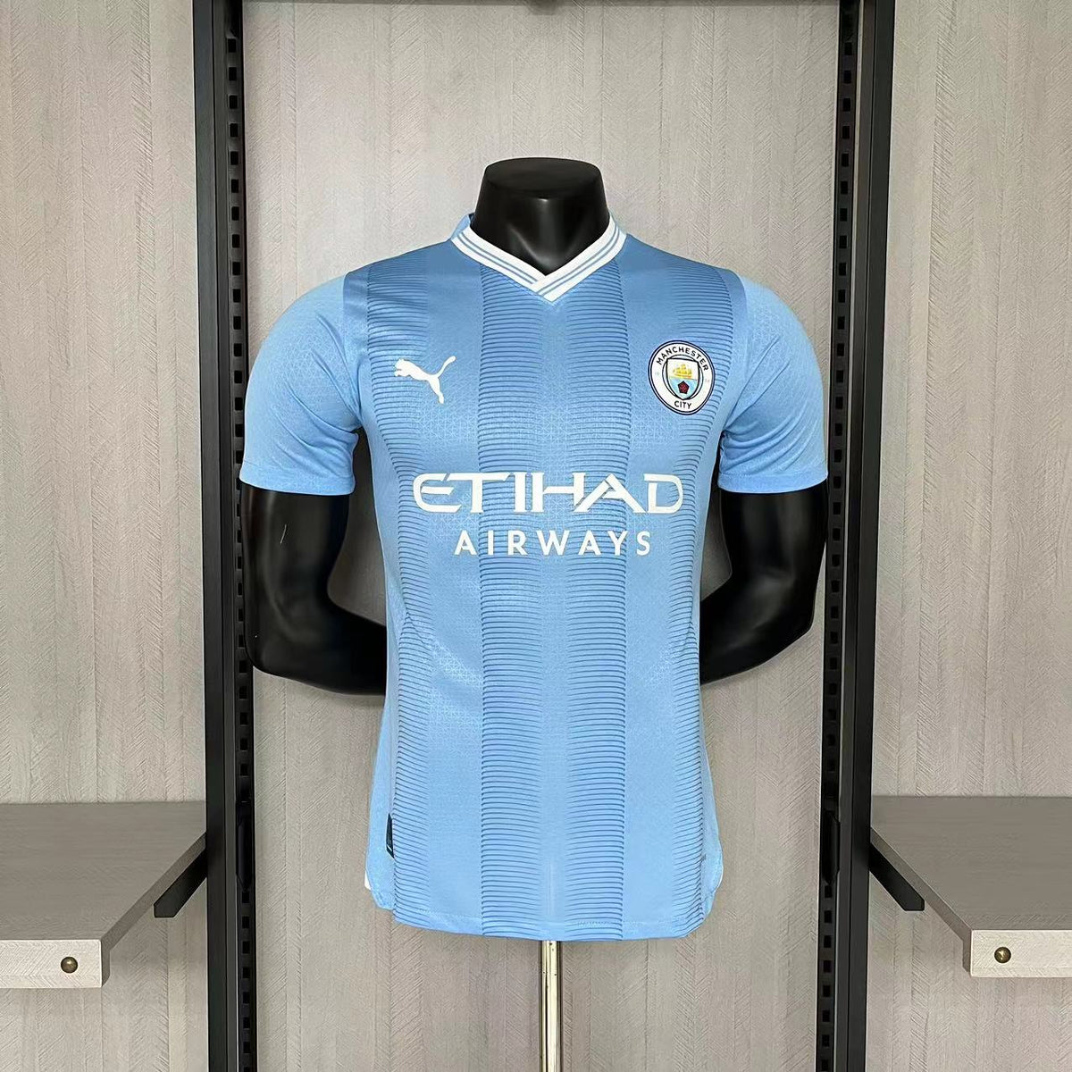 CAMISA MANCHESTER CITY VERSÃO JOGADOR HOME 23/24
